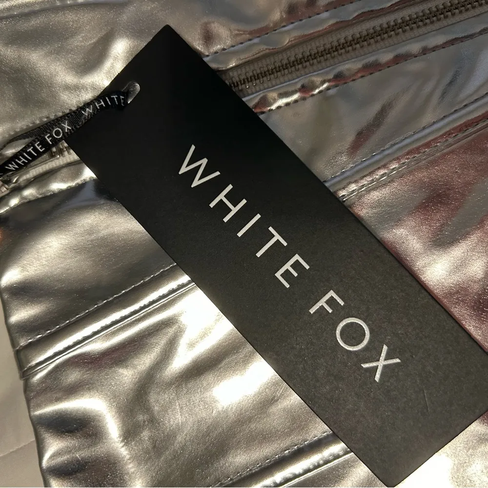 White fox silver corset top - Image 3