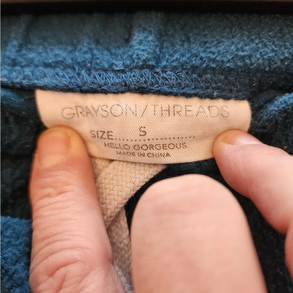 Grayson threads fleece shorts mermaid Hawaiian shorts size womens small - Image 4