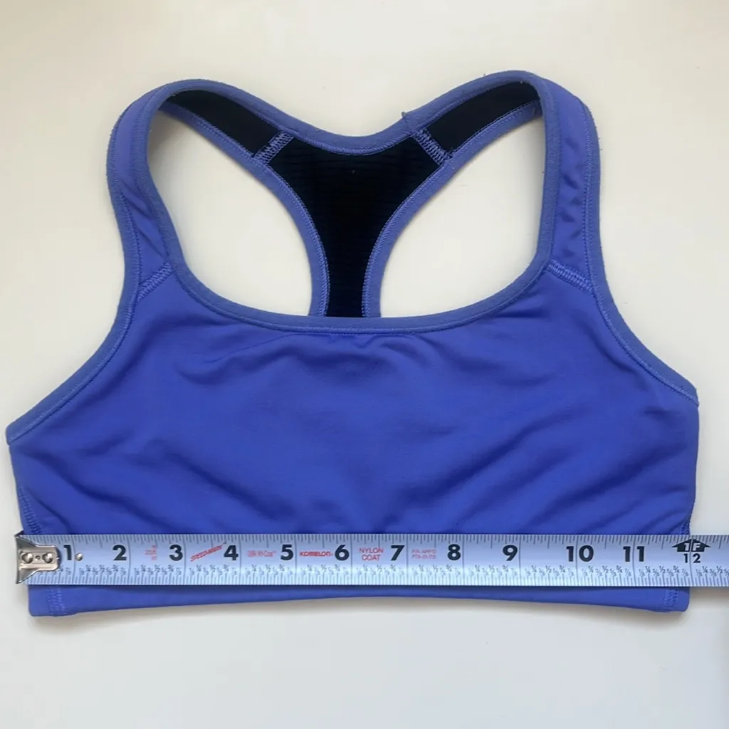 GapFit Racerback Sports Bra in Women's Extra Small XS Purple - Image 9