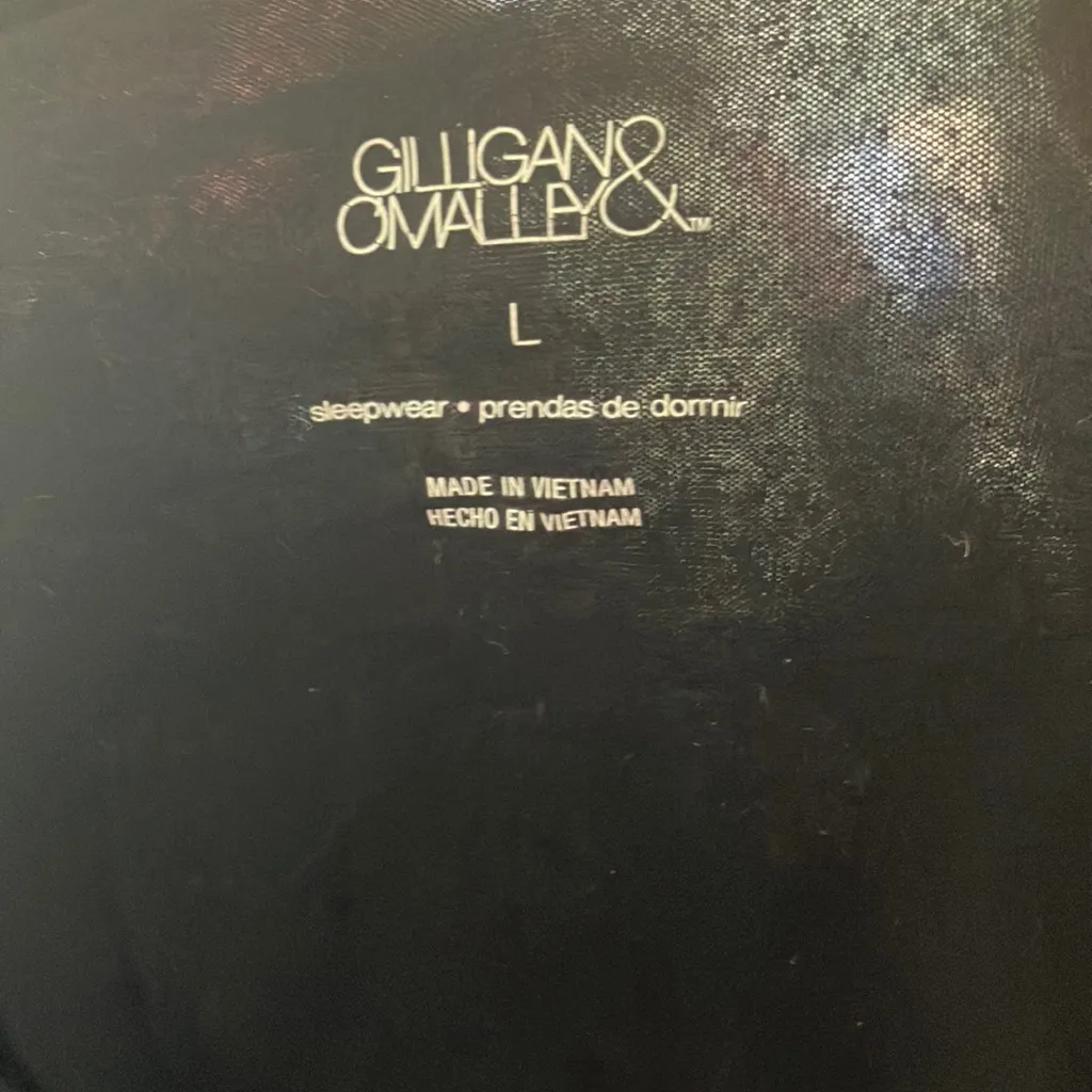 FINAL MARKDOWN Gilligan and O’Malley nighty large Black - Image 3