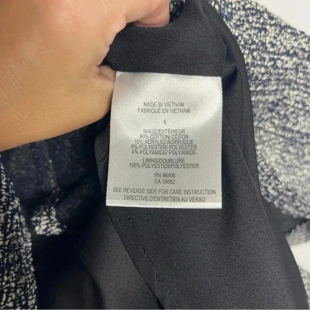 Theory Sayidres Cushy Boucle Tweed Dress Size 6 - Image 4