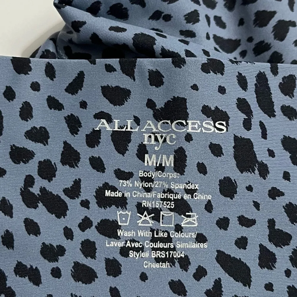 All Access NYC • Blue Black Spotted Leggings - Image 8