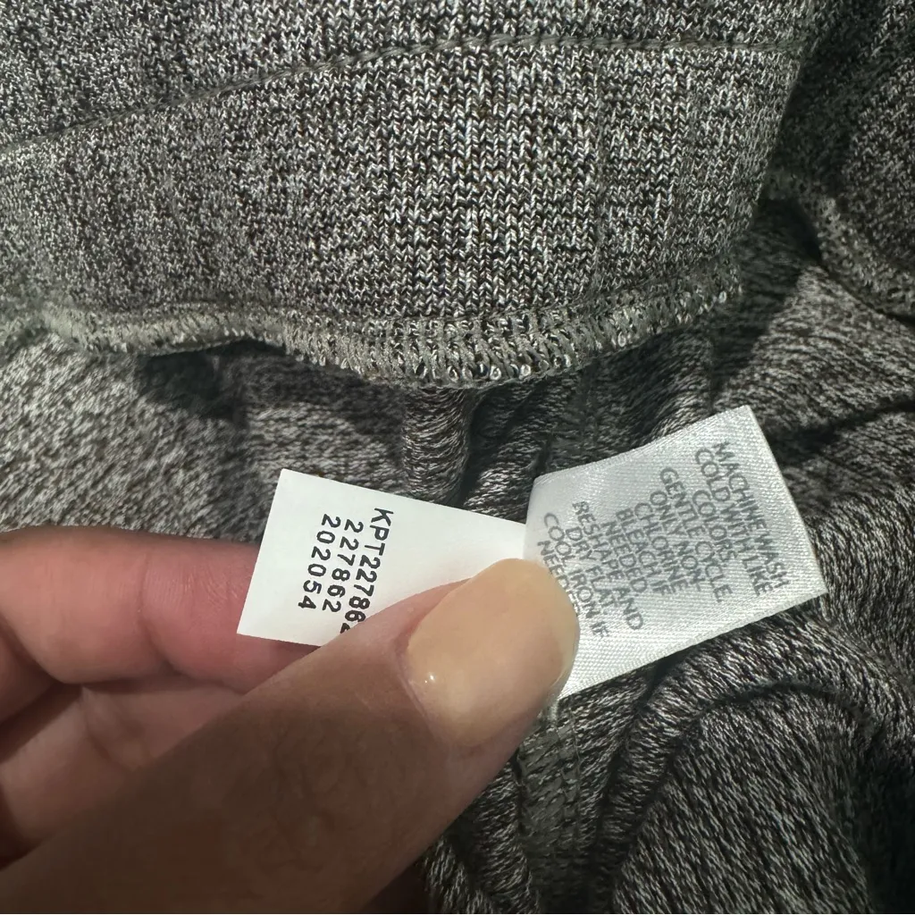 J.Jill Wearever Knit Stretch Crop Pants Pull‎ On 227862 Size X - Image 3