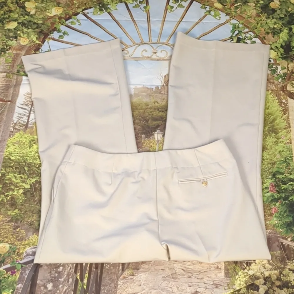 ST. John collection cream trousers size 10 - Image 5