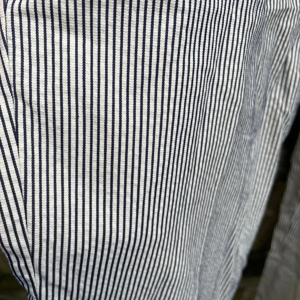 MAX MARA WEEKEND SLIM CIGARETTE PANTS Blue Size 12 - Image 4