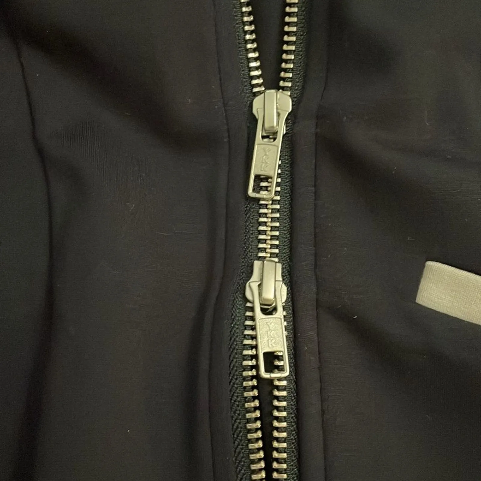 Peace of Cloth Black Full Zip Jacket Womens Size Medium Minimalist Travel Work - Image 10