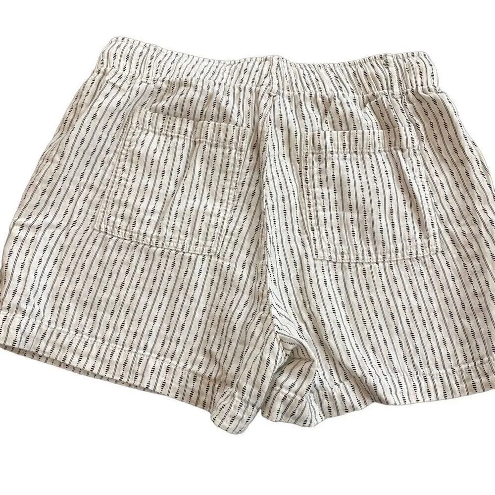 Old navy black cream comfy shirts draw string waist size small - Image 3