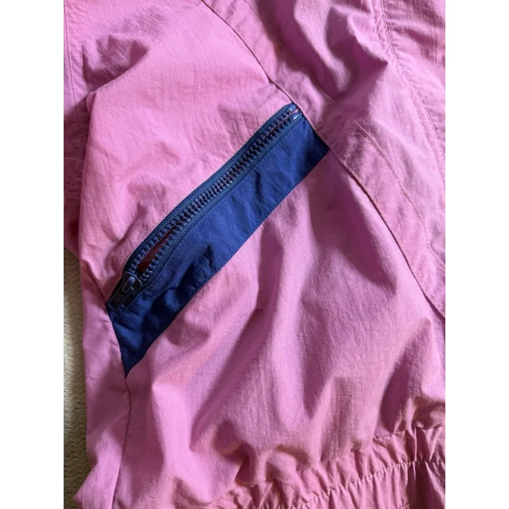 Vintage 80’s London Fog Jacket Windbreaker Coat Adult‎ Size Large Purple Blue - Image 12