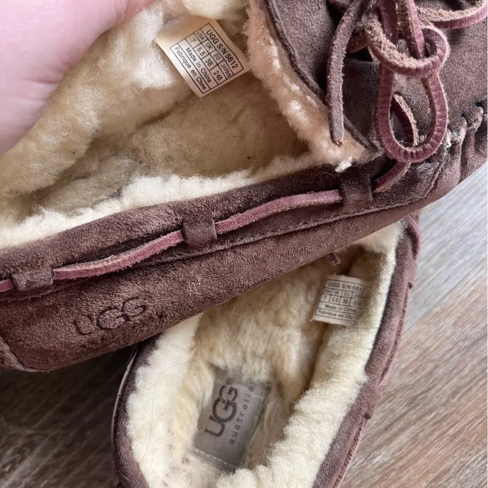 Women's UGG Dakota Water Resistant Moccasin Slipper - Image 3