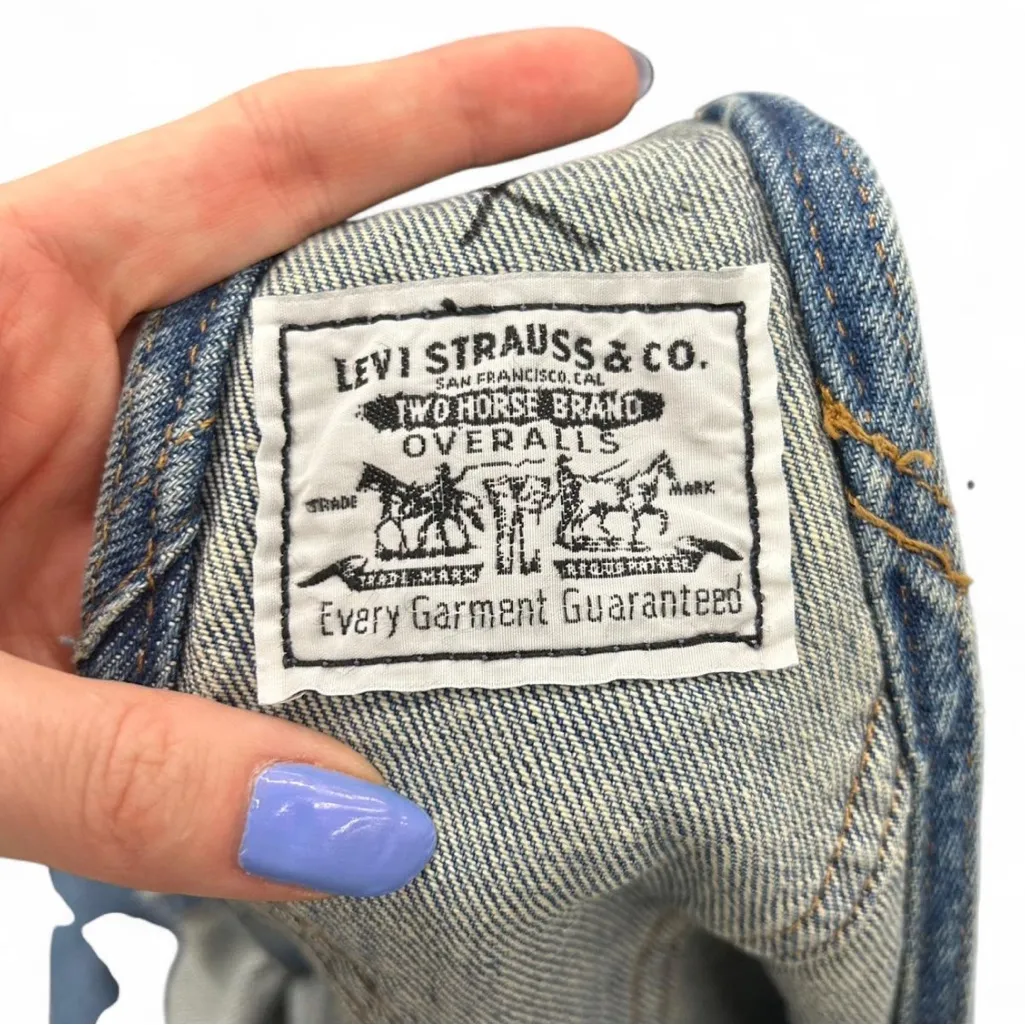 Levi’s Two Horse Brand Denim Overalls | Size Small - Image 5
