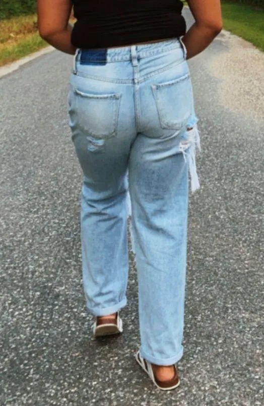 Distressed denim Jeans Size 27 - Image 2