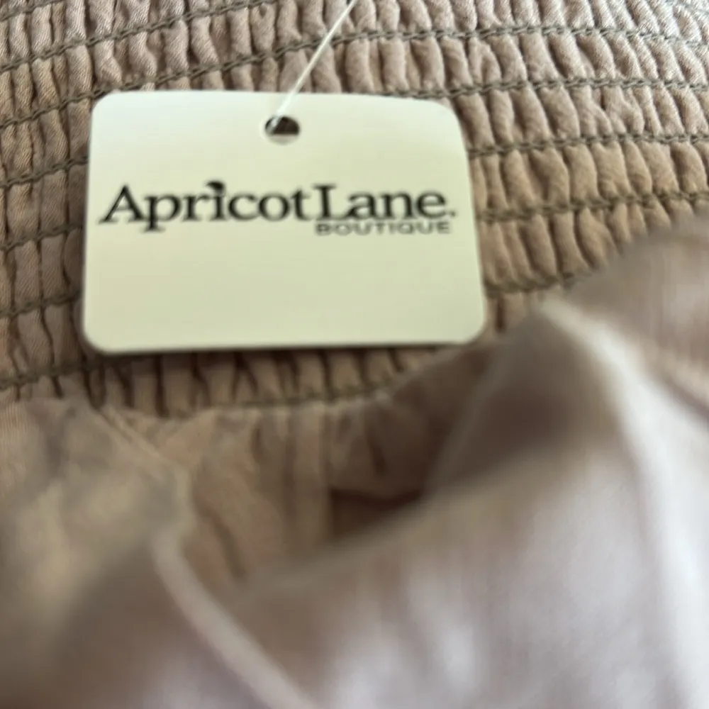 Paper Moon Pink Cropped Blouse Women's Size Small - Image 5