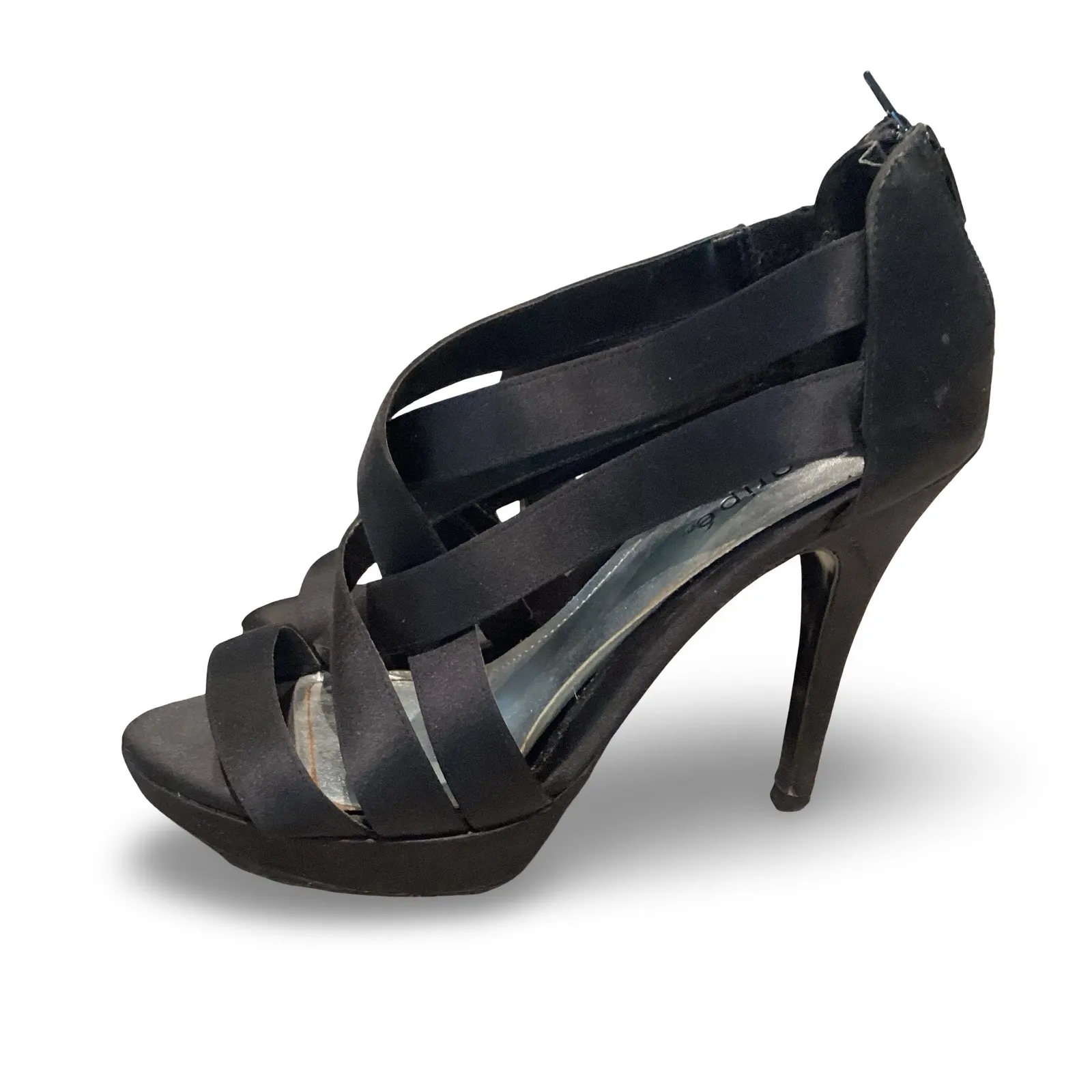 Maripe Andra Black Strappy Heels - Image 4