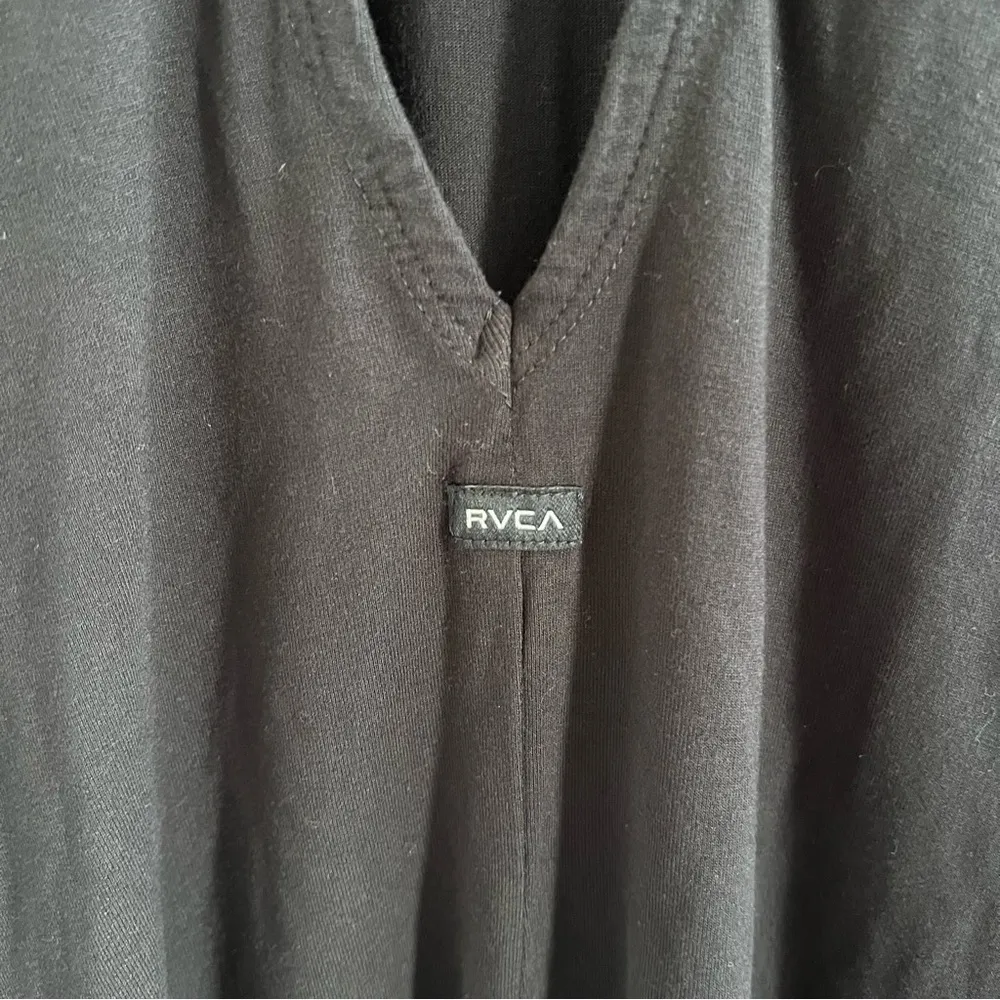 RVCA Black X Back Tank Dress Coastal Surfer Beach Dress Flowy Small - Image 5