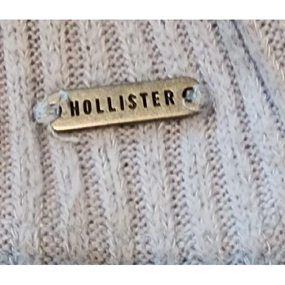 Hollister Ribbed Long‎ Sleeve Top Butterfly Graphic Casual Shirt - Image 3