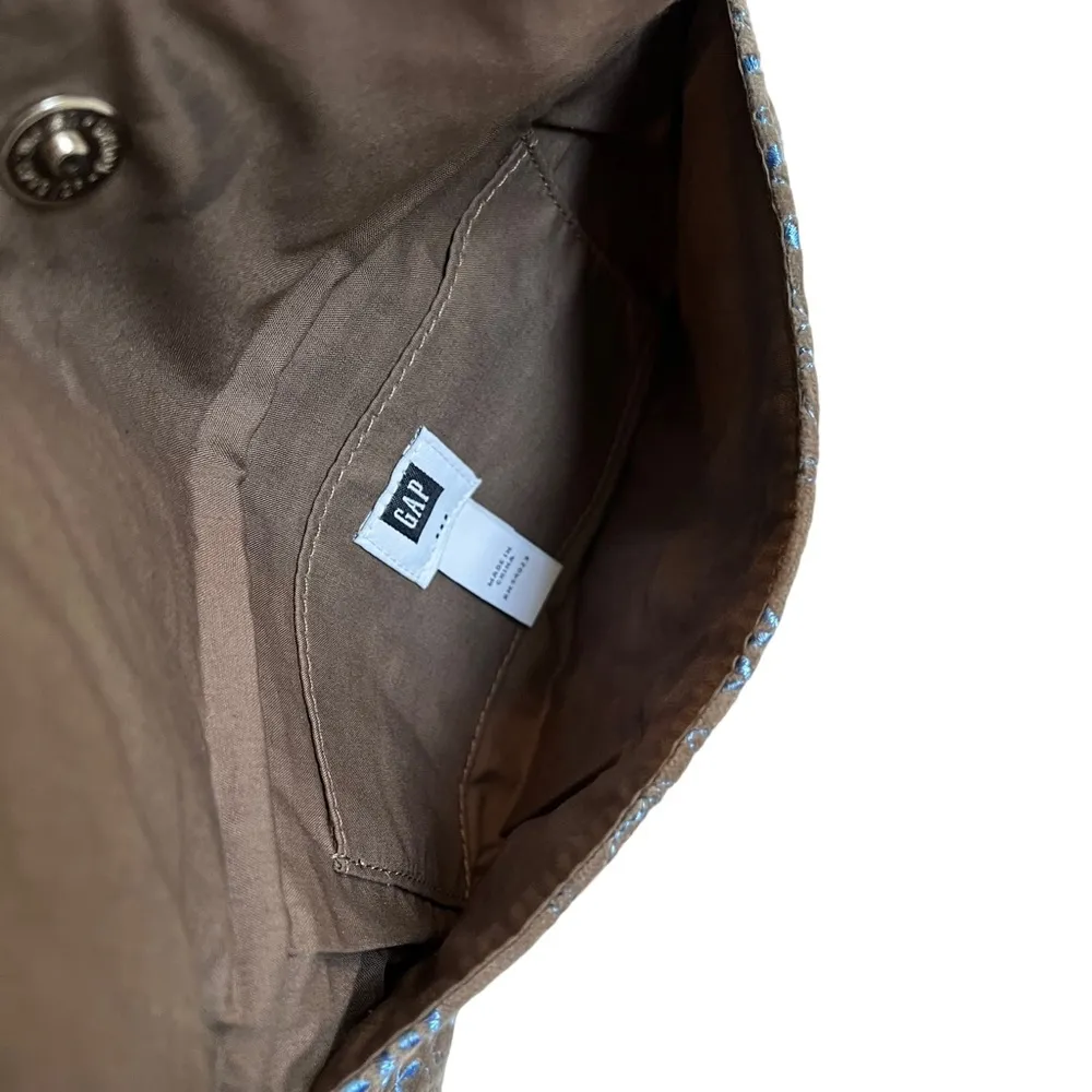 Gap  Velour Embroidered Clutch - Image 12