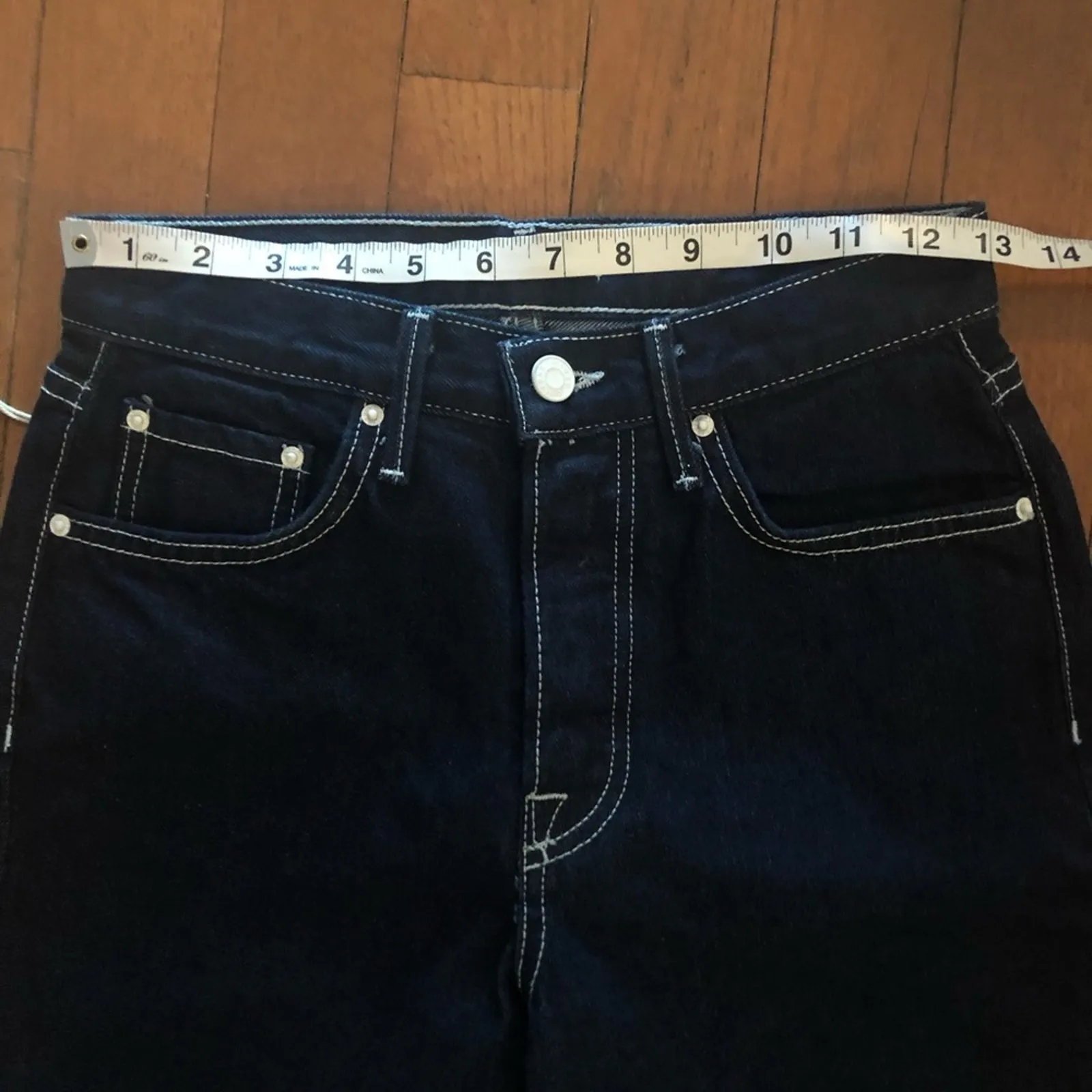 NEW GRLFRND Karolina Jeans Dark Wash - Image 8