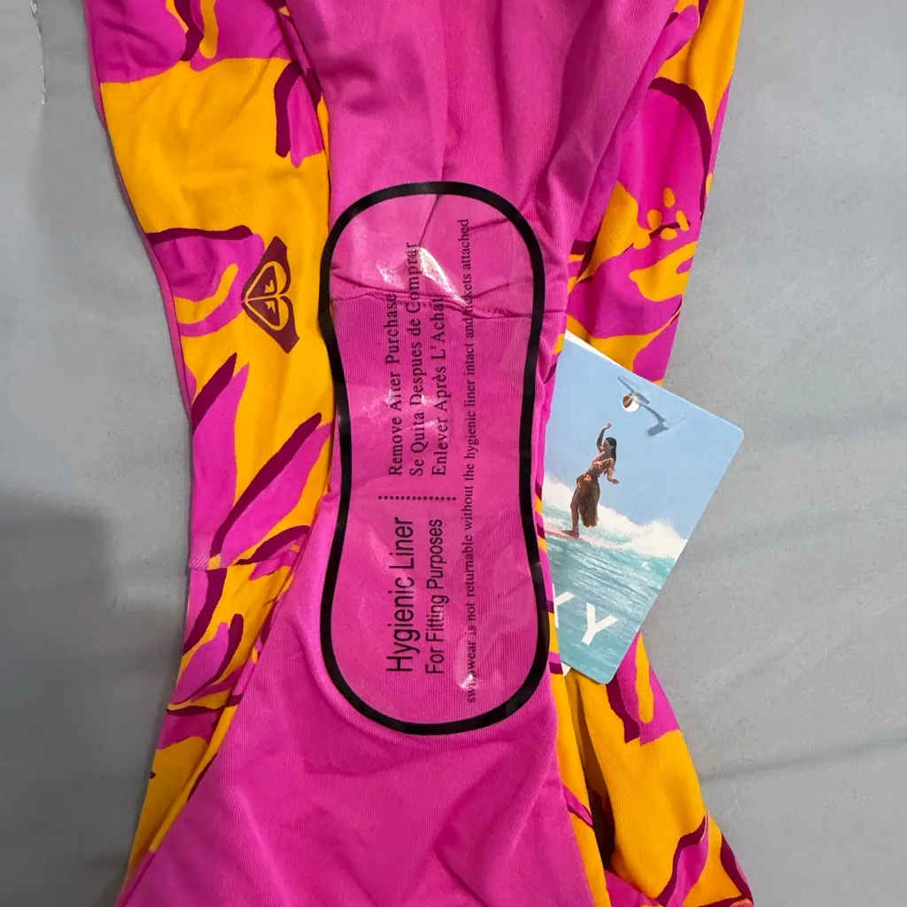 Roxy Pink and Gold Bikini Bottom - Image 4