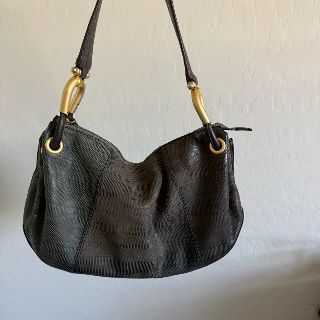 Sondra Roberts Leather Textured Shoulder Bag - Image 3