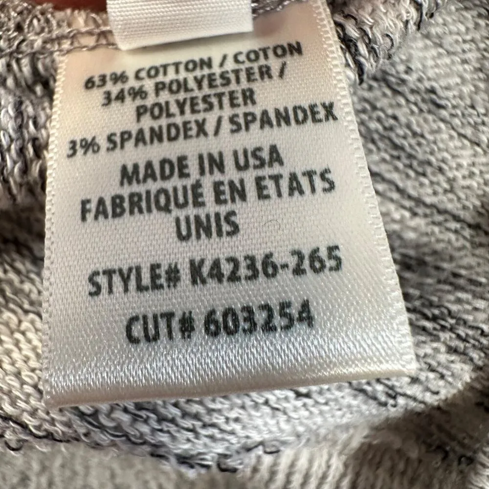 Bella Dahl Crew Neck Knit Top Women's Small Heathered Gray Long Sleeve Pullover - Image 8