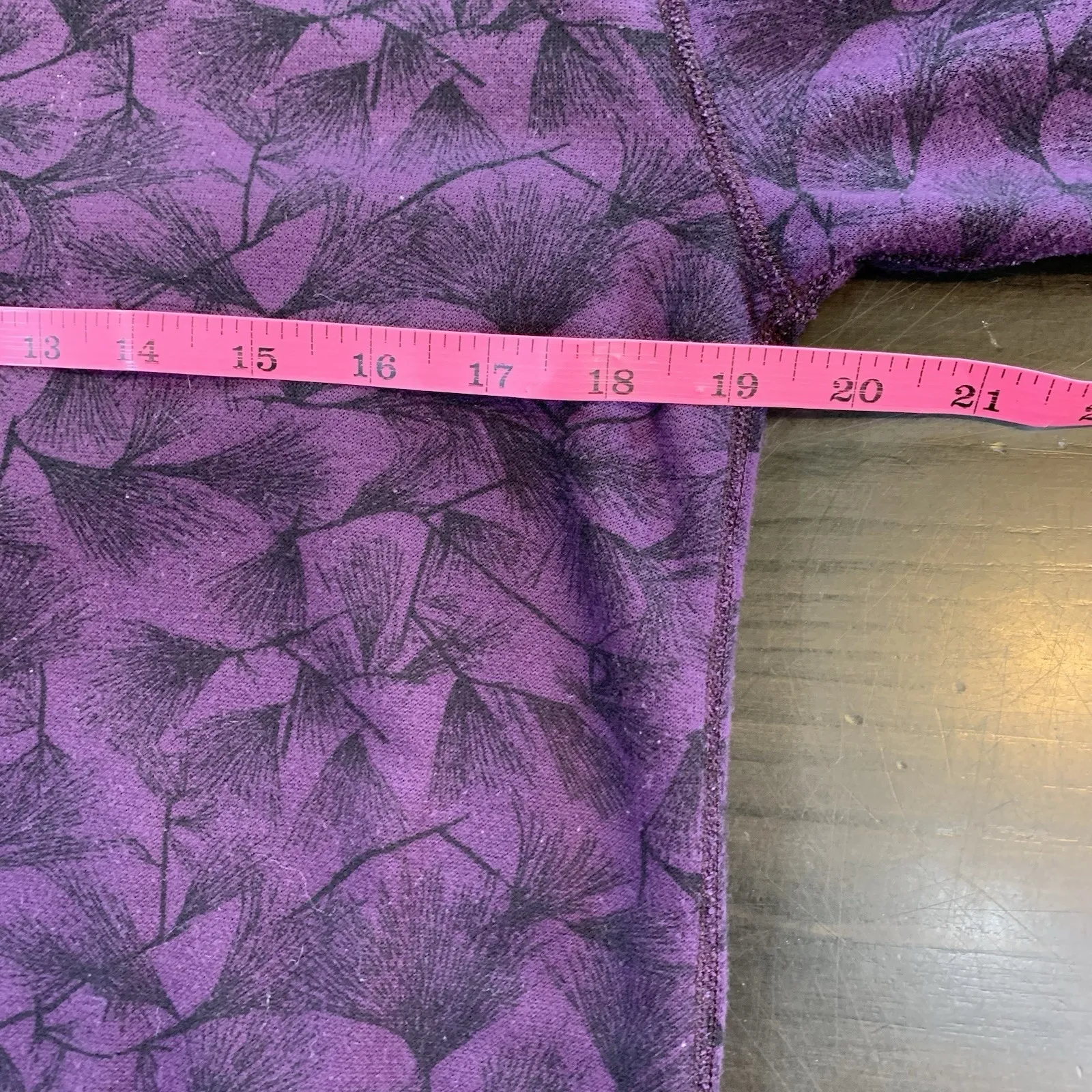 Vtg REI Purple Fleece Lined‎ Sweatshirt Womens Size Medium 1/4 Zip Made USA - Image 6