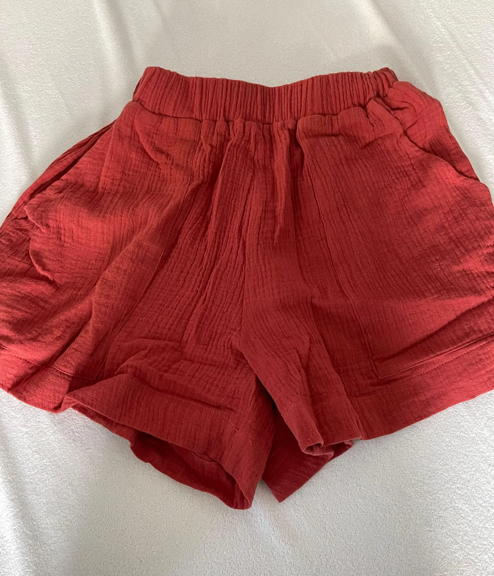 Princess Polly Beach House Linen Shorts - Image 6