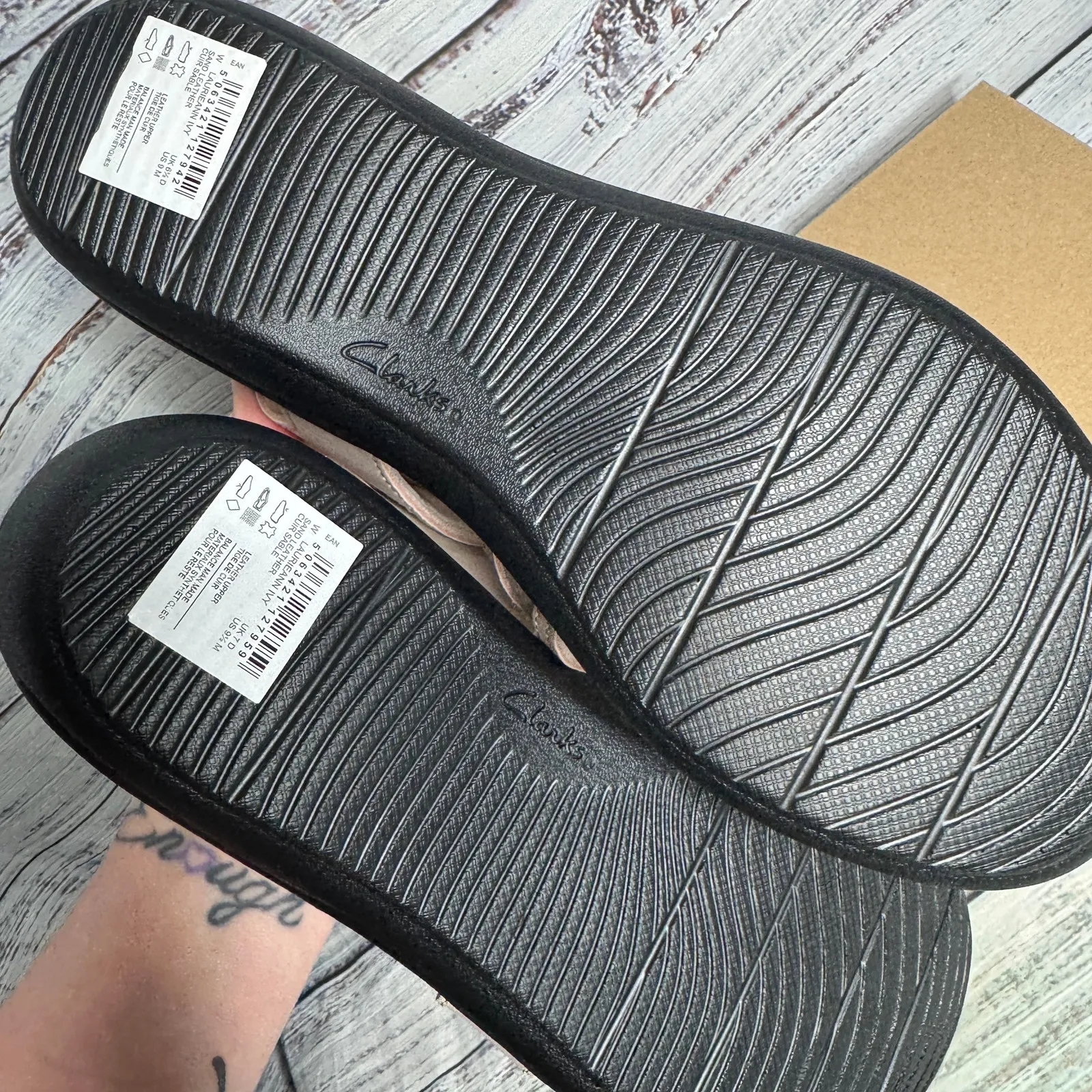 Clarks Collection Laurieann Vine Casual Sandal Beige Leather NWT 9M - Image 4