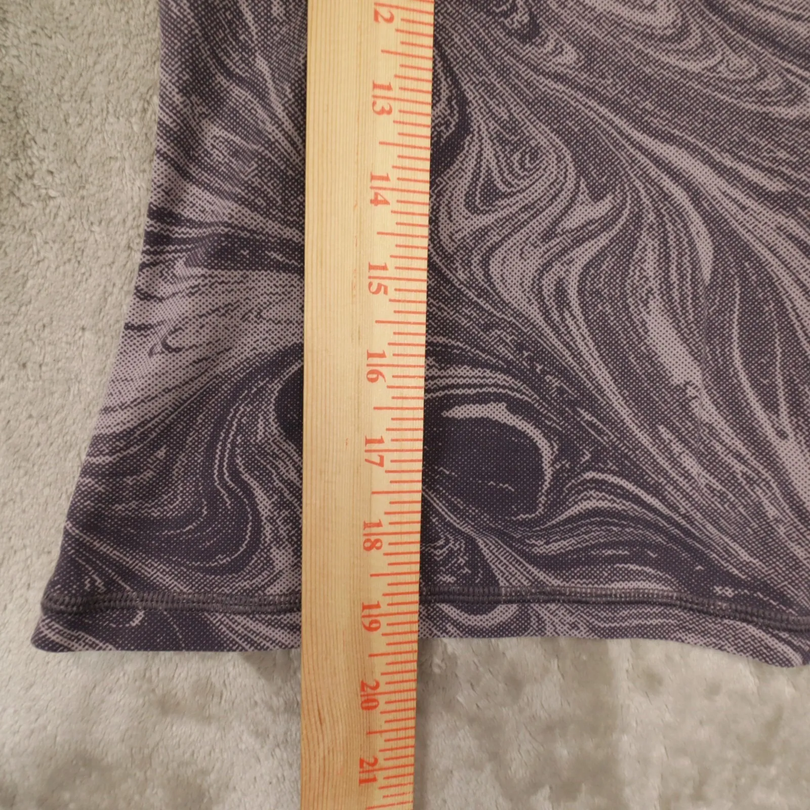 Athleta Transcend Tank Top Sumi Marble Violet‎ Women's size Small UPF 50 - Image 4