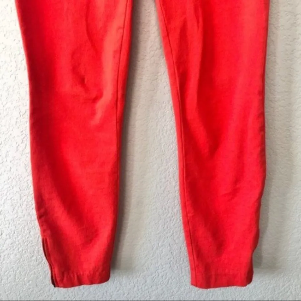 Maison Jules Coral Slim Pencil Straight Ankle Zip Pants 6 - Image 5