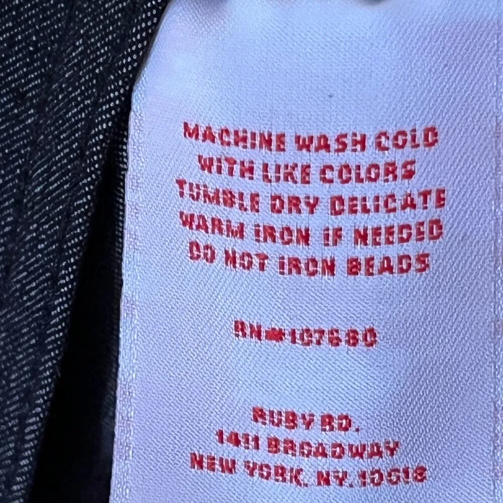 Ruby Rd Jeweled Long Sleeve Jacket 16 - Image 7