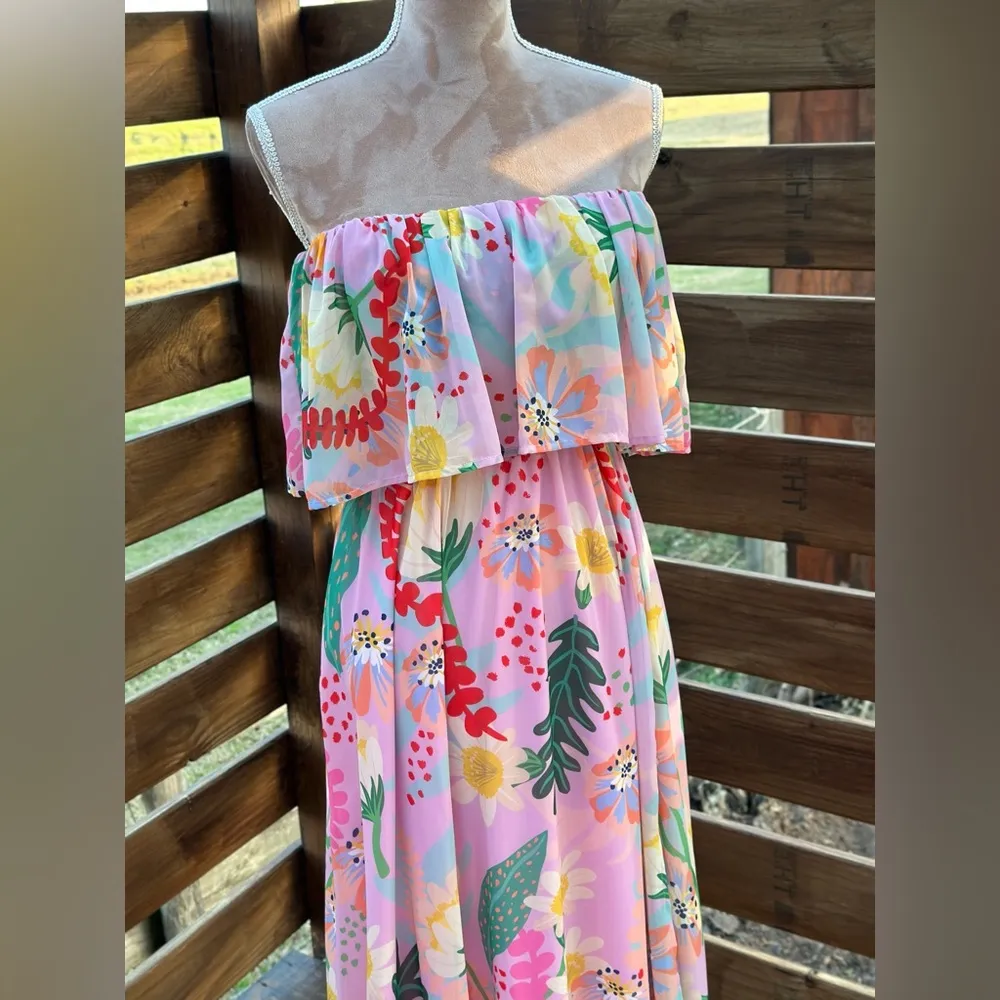 EUC Entro summer fun maxi dress - Image 5