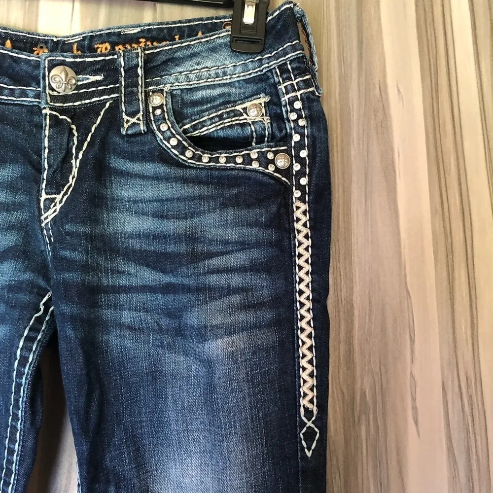 Rock Revival Elaina boot jeans size 25 dark bootcut jeans rock revival jeans​​​ - Image 5