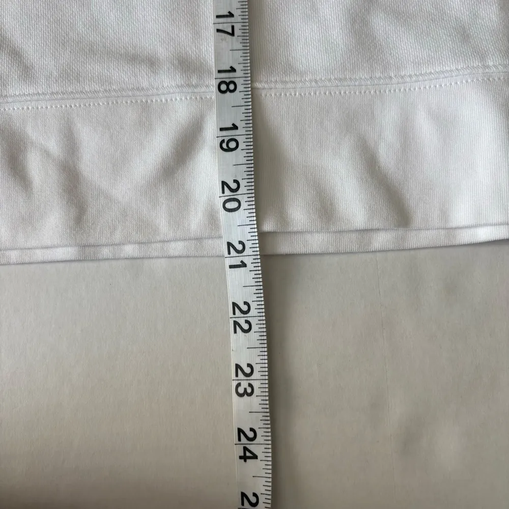 NWT  24/7 Striped Sweatshirt white black size xs - Image 12