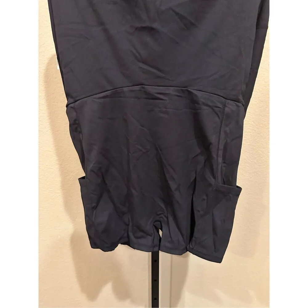 Size XL Halara Softlyzero Plush Backless Adjustable Strap 2-in-1 Pocket Mini Sli - Image 5