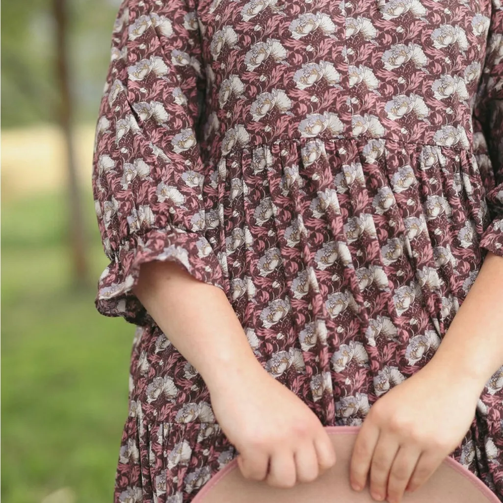 Dainty Jewells Floral Long Sleeve Dress - Image 3