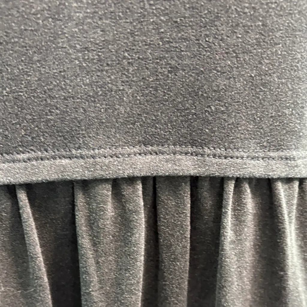 Honeyme Charcoal V-Neck high/low Dress - Image 3