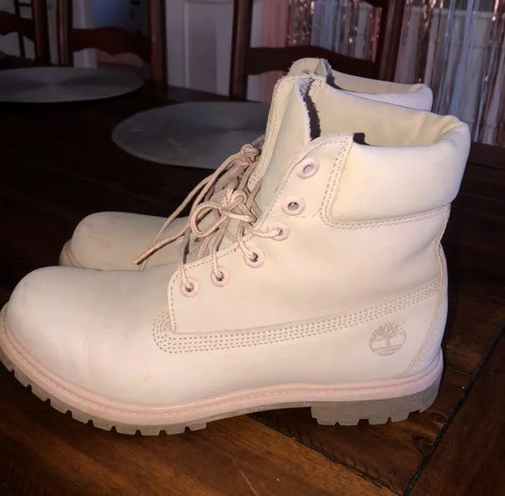 Timberland Pink Boots - Image 9