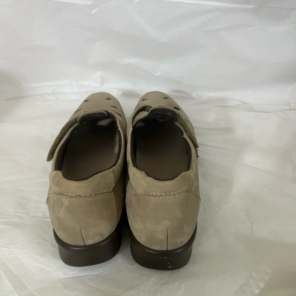 SAS ROAMER MARY JANE 9.5 TAN TRIPAD COMFORT SOFT STEP‎ MADE IN USA PREOWNED - Image 4