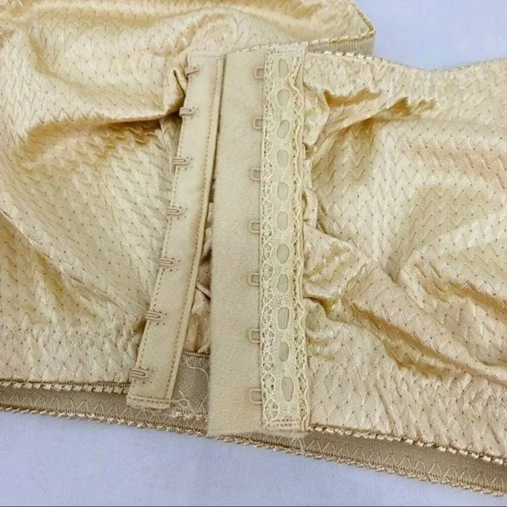 Care Apparel Front Hook Close Leisure Bra Tan Size undefined - Image 6