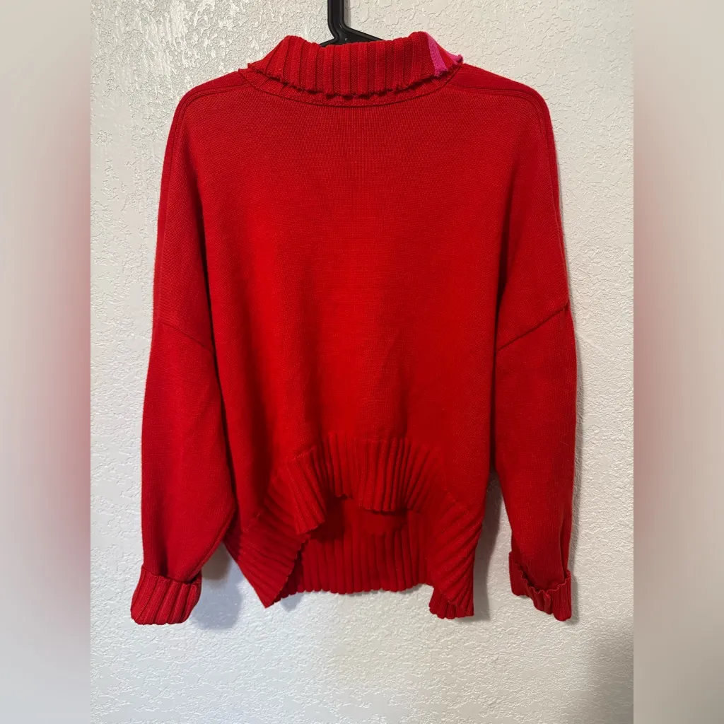 Adidas x Ivy Park Turtleneck Sweater Red Size M - Image 3