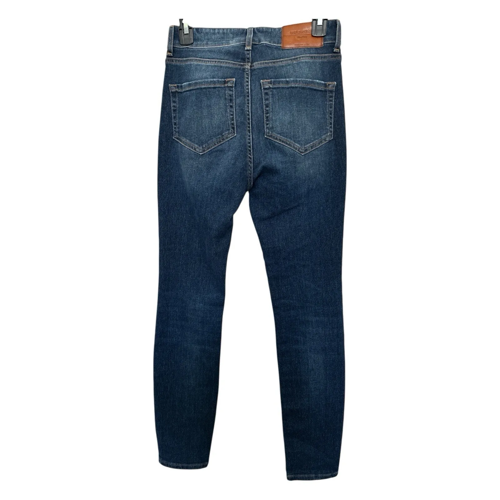 Max Mara Weekend Denim Leggings Skinny Jeans Size USA 4 Blue - Image 8