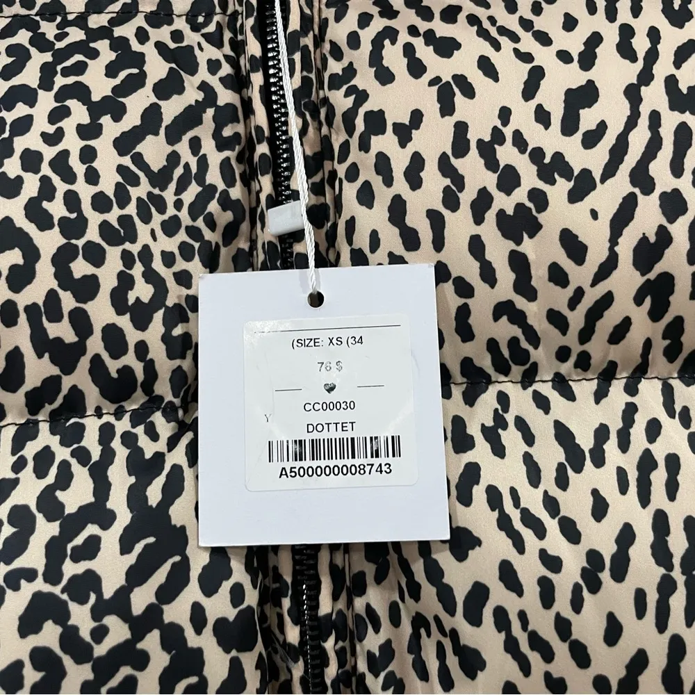 Adika  Leopard Print Coat XS - Image 2