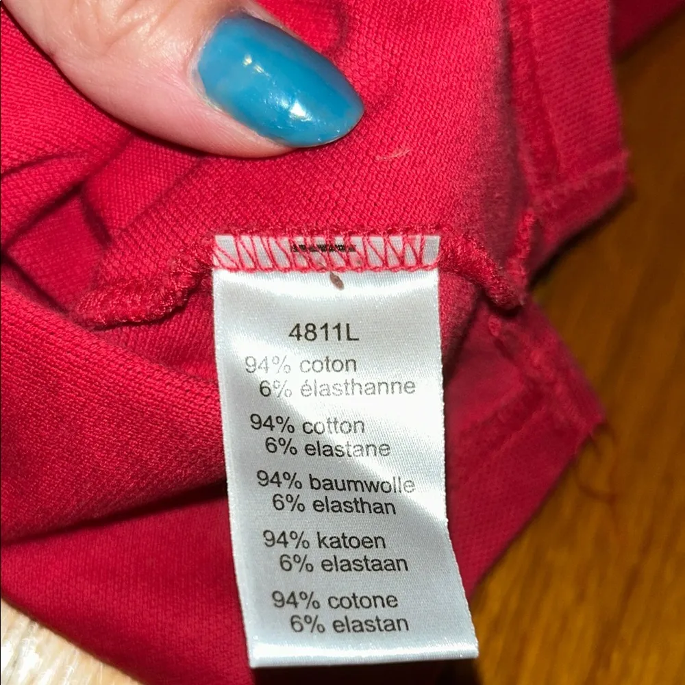 Lacoste Fuchsia Polo Shirt - Image 5