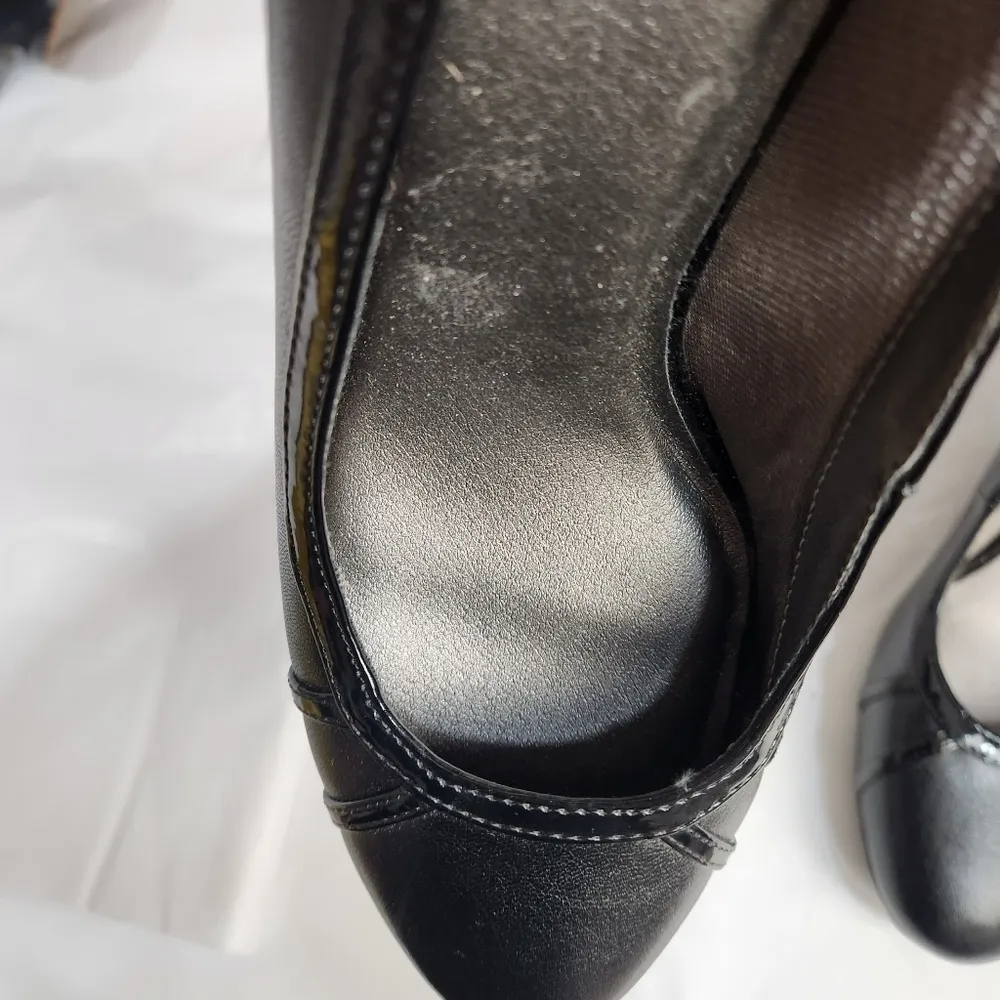 𝅺LIFESTRIDE Women's Beam Black Vinci Velocity Memory Foam Pump SZ 8M - Image 10