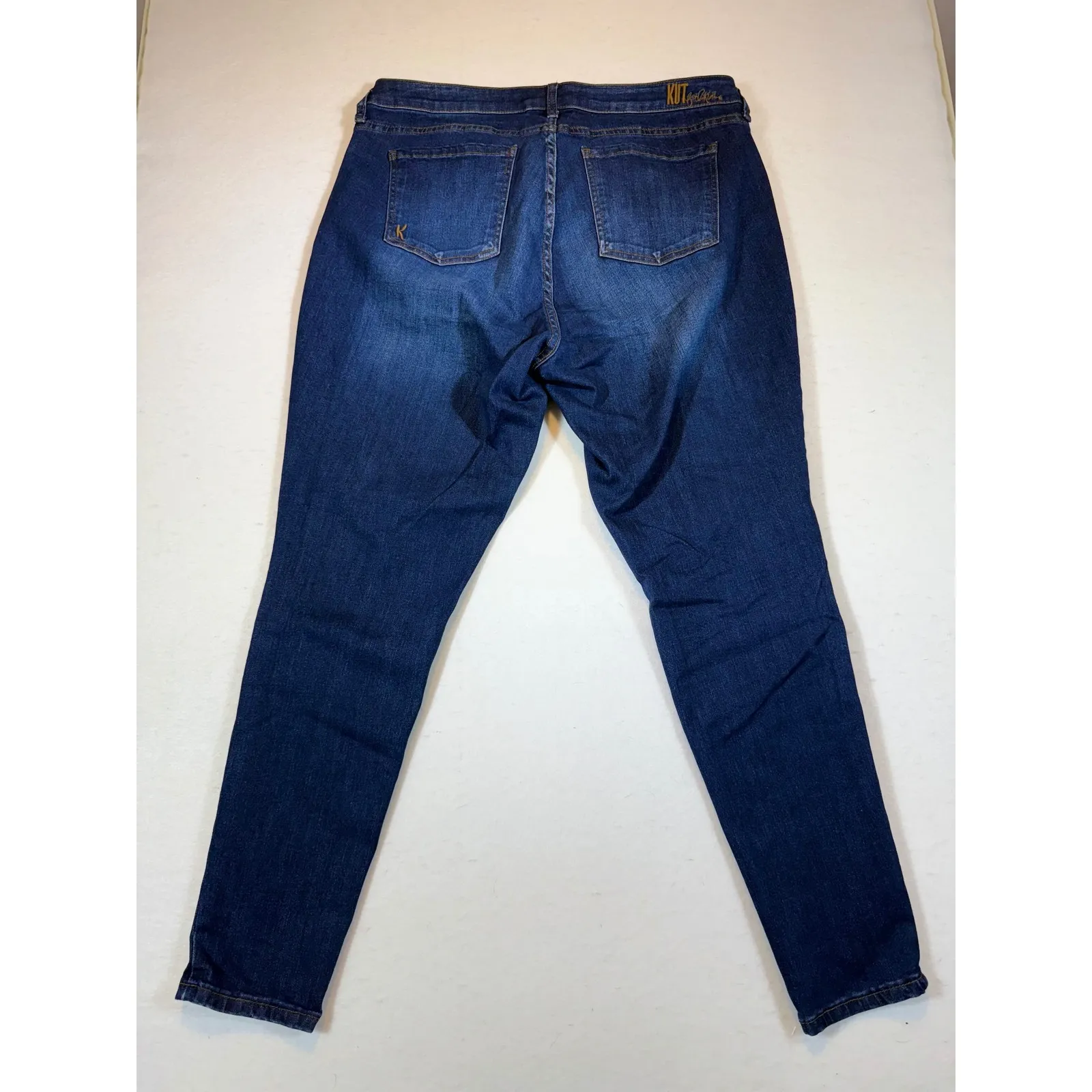 KUT from the Kloth Women's Skinny Jeans 18W Dark Wash Stretch Denim - Image 2