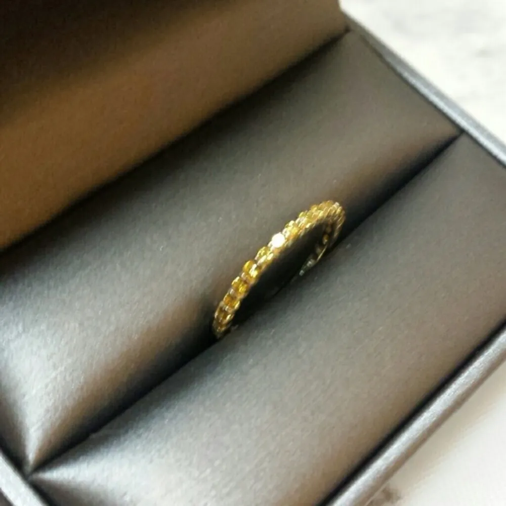 Canary Eternity Band Ring - Image 5