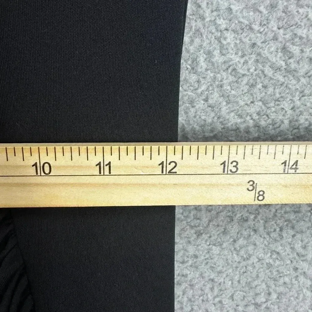 Aqua dress womens 2 black ruched bodycon cap‎ sleeve stretch party event LBD - Image 5