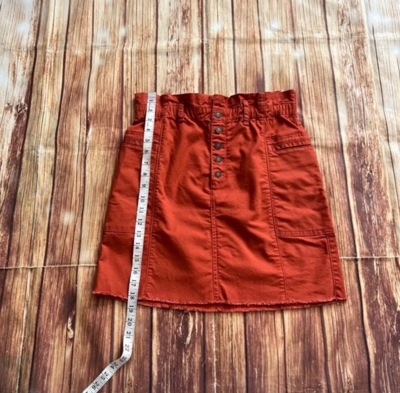 Women’s Ultra High Rise Mini Skirt Copper Size Medium - Image 6