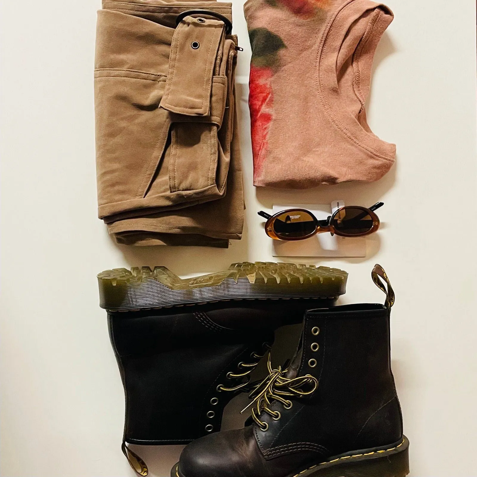 Vintage Y2K Exact Change Tan Belted Maxi Skirt Size 7 EUC - Image 4