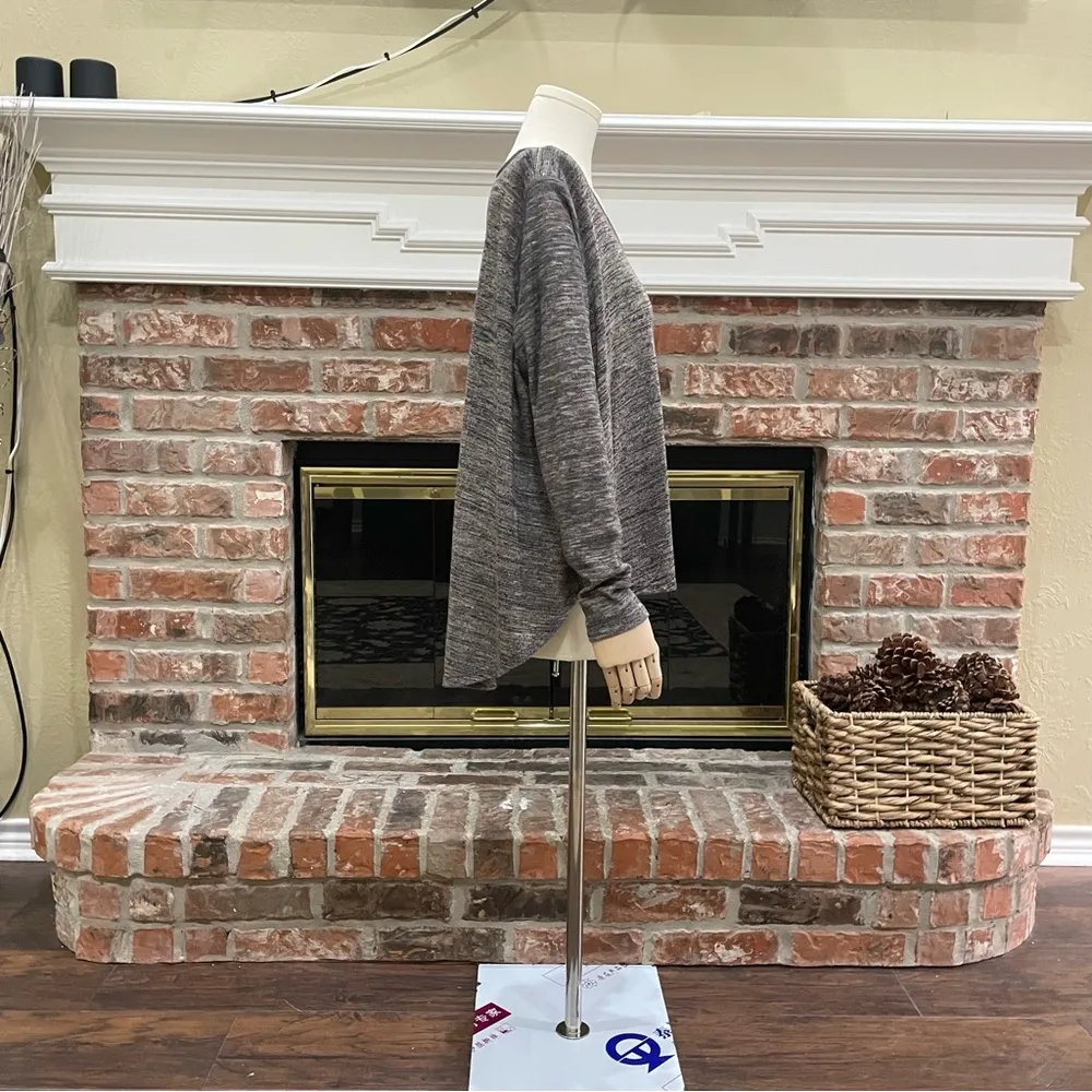 W118 by Walter Baker marled grey long sleeved top / M / Excellent condition - Image 8